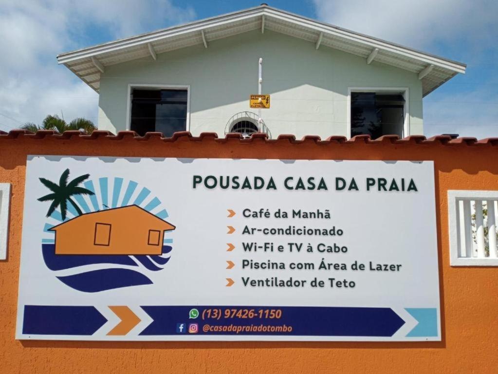 Pousada Casa Da Praia Guarujá Eksteriør bilde