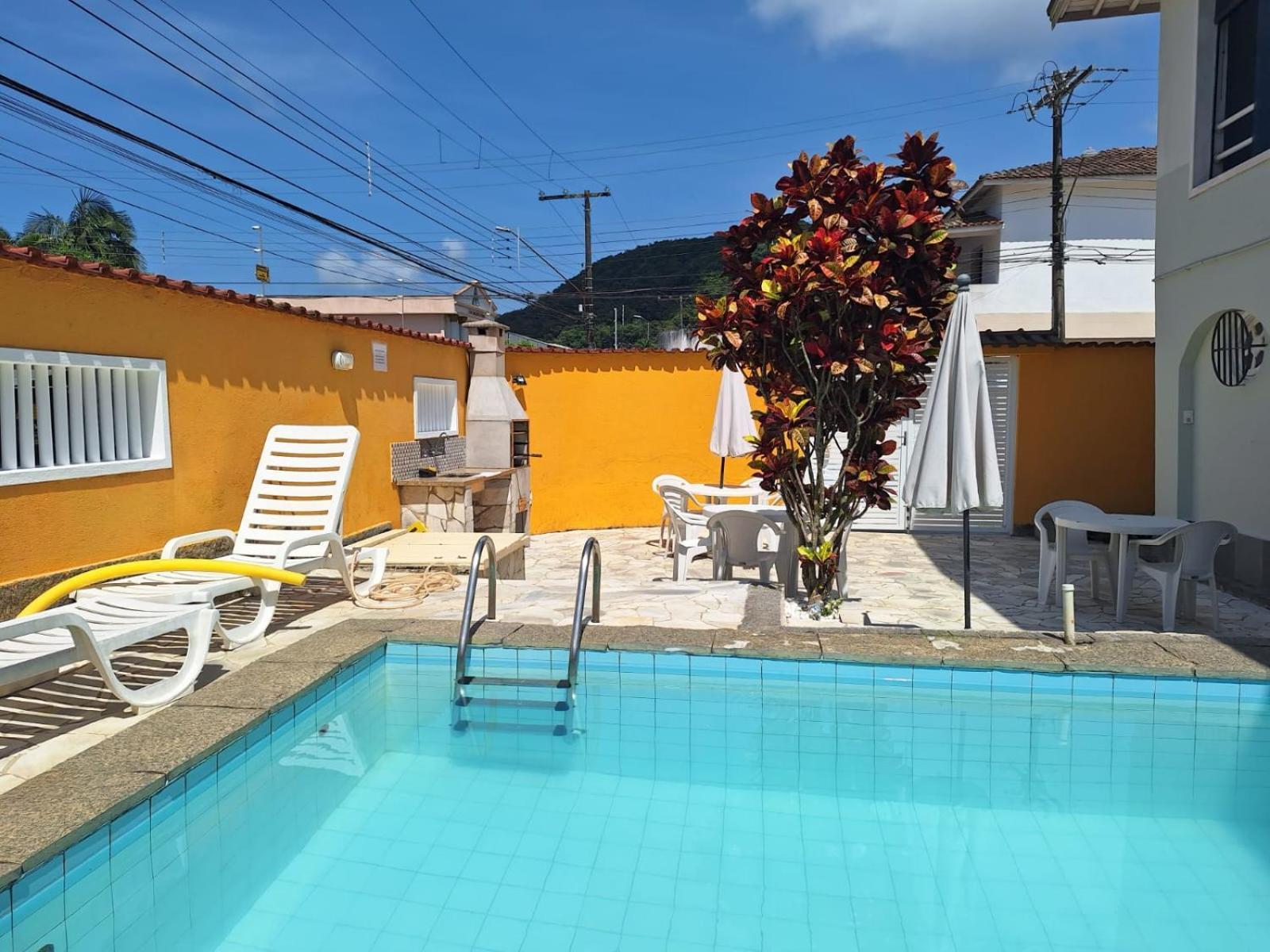 Pousada Casa Da Praia Guarujá Eksteriør bilde